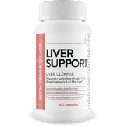 Liver Support - Liver Cleanse - Supports Gut Cleansing to Help Draw Toxins Out of The Liver - Liver Health Support - Liver Support Supplements - Promotes Detoxification Processes
