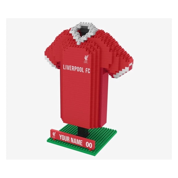 Liverpool - BRXLZ 3D Personalized Jersey Construction Kit (861 Pieces)
