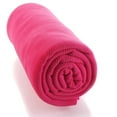 thumbnail image 1 of Liverpool Bullet Fabric Textured Knit Jersey 4 Way Stretch - Shocking Pink 1 Yard, 1 of 6