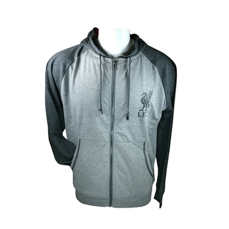 Liverpool F.C. Summer Light Front Jacket Sweatshirt Official License Soccer Hoodie Small 006