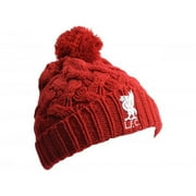 Liverpool FC  Adult Bowline Liver Bird Knitted Bobble Beanie