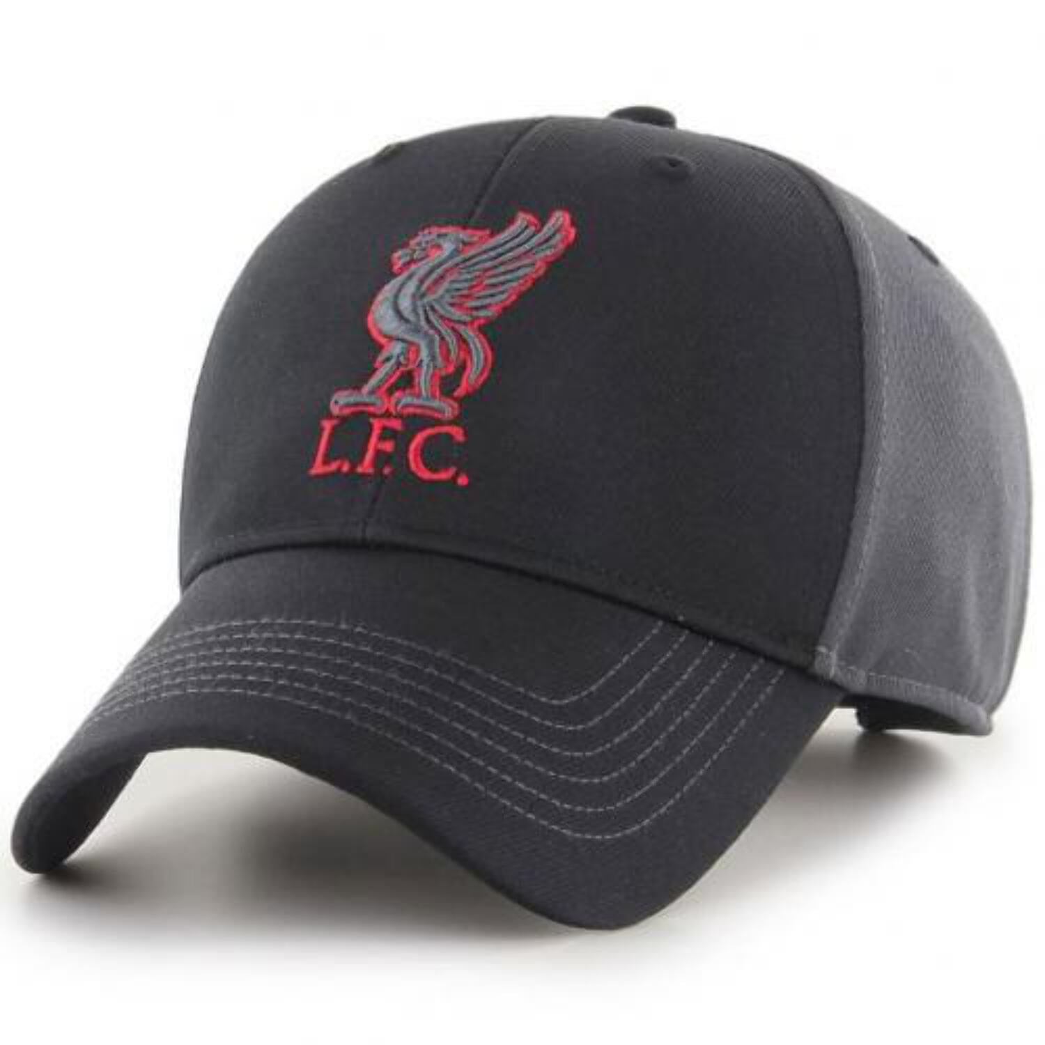 Liverpool FC Charcoal Crest Cap