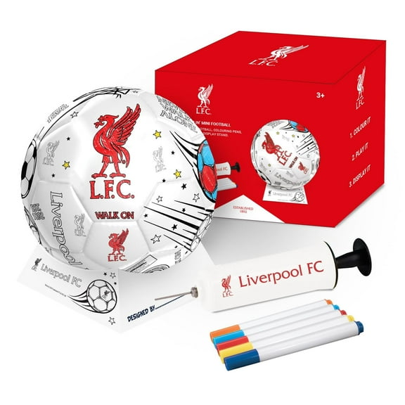Liverpool FC Colour In Mini Football Set