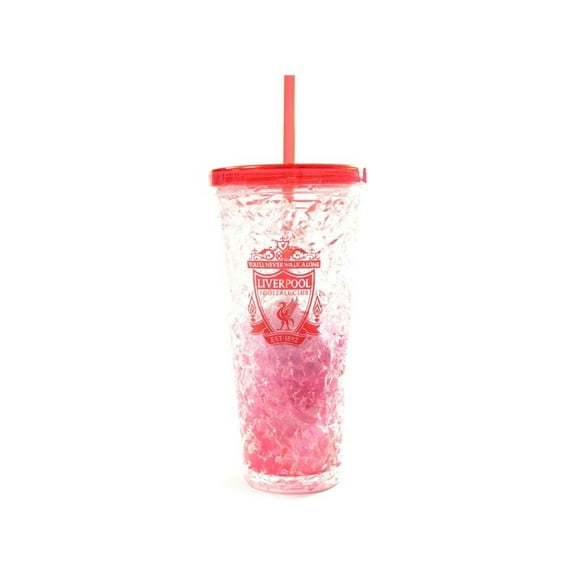 Liverpool FC Crest 20.2floz Freezer Cup With Straw