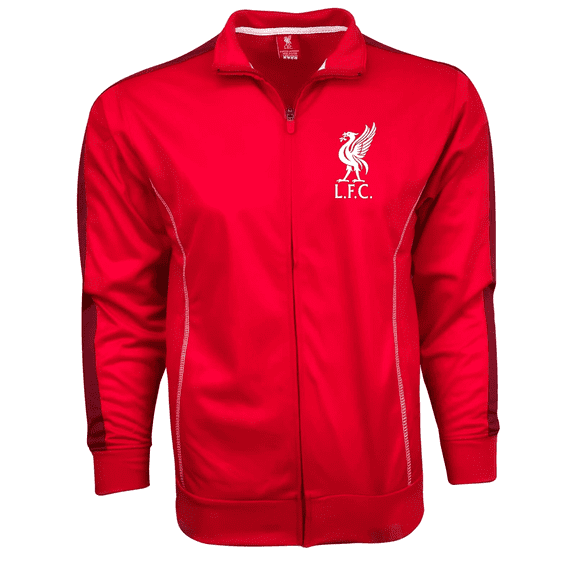 Icon Sports Liverpool F.C. Track Jacket, Red Polyester Youth/Adult YS-L