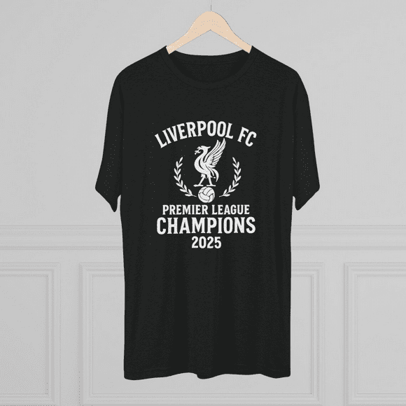 Liverpool FC tshirt 2024 2025 champion shirt unisex soccer apparel for game day fans