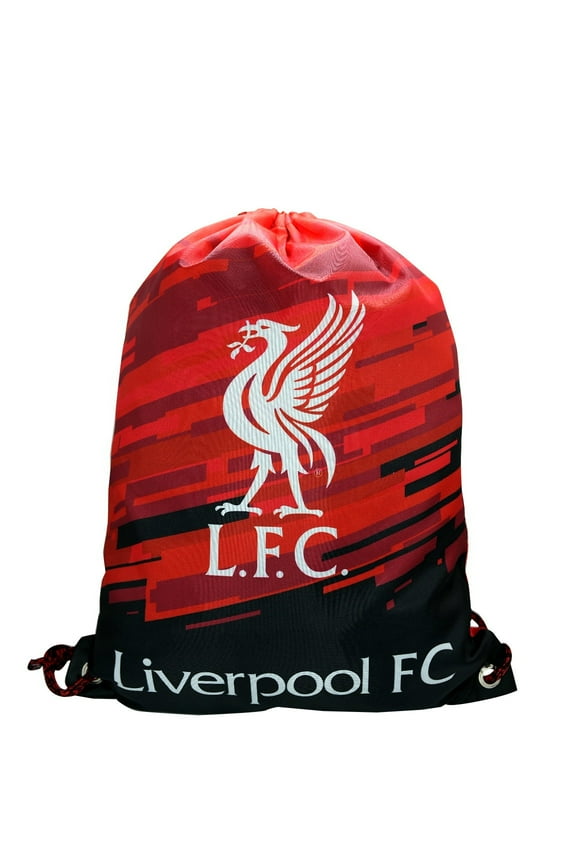 Liverpool Official Drawstring Gym Soccer Cinch Bag 05