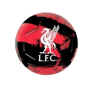 Icon Sports Liverpool FC Paintstroke Soccer Ball, Red/Black, Size 4