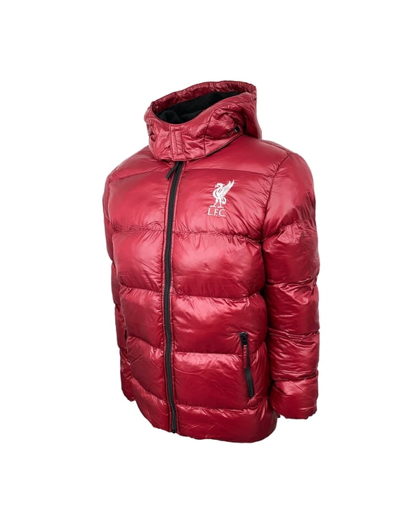 Puffer Jacket, Removable Hood, Men's