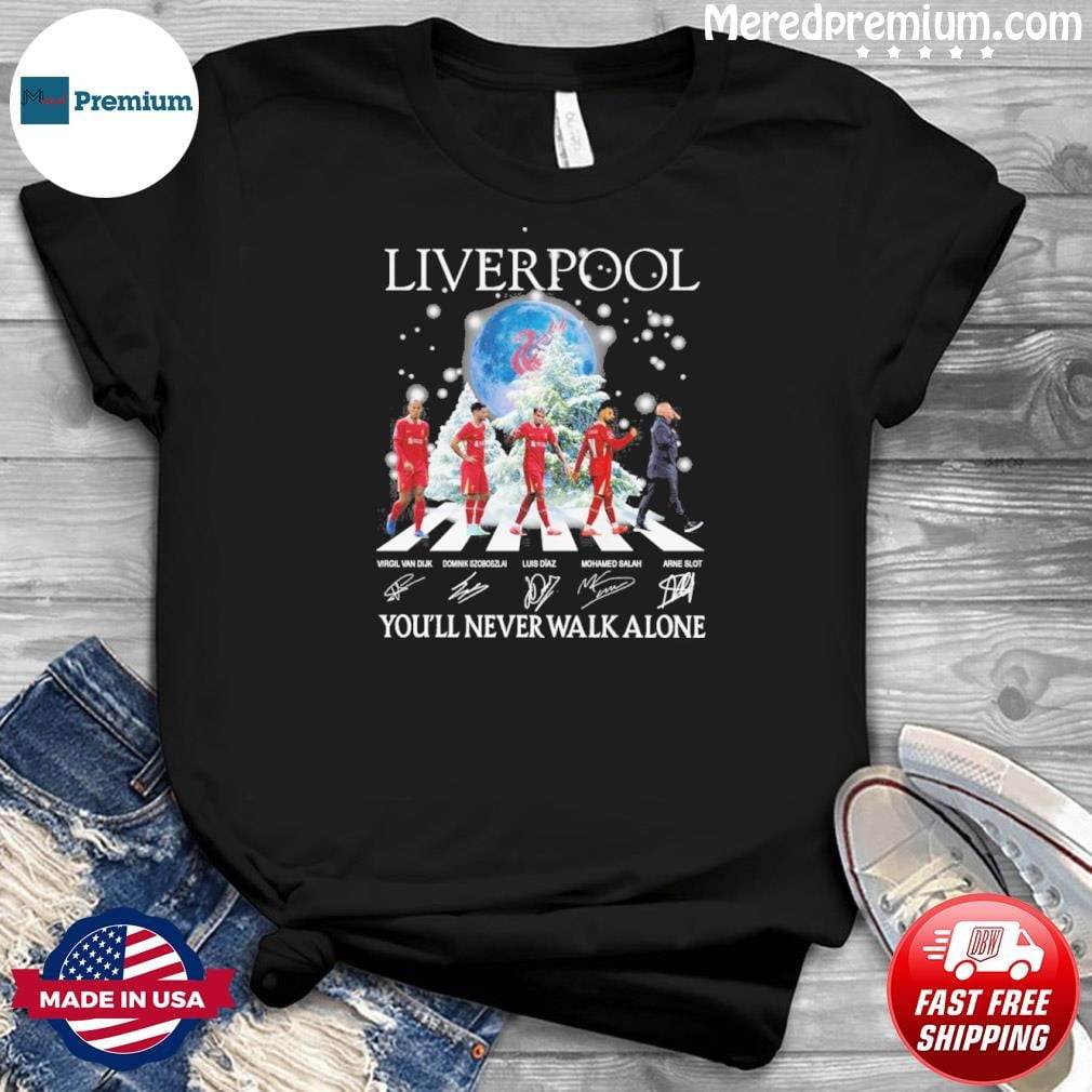 Liverpoolabbeyroadyoullneverwalkalonechristmasshirt