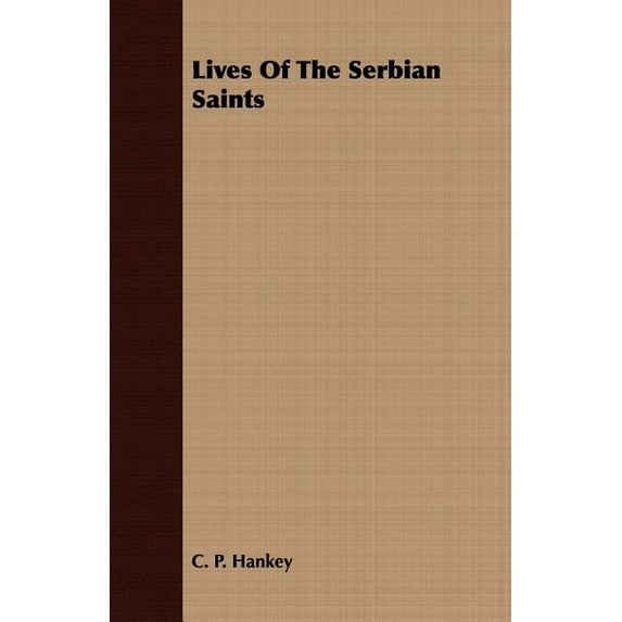 Lives of the Serbian Saints