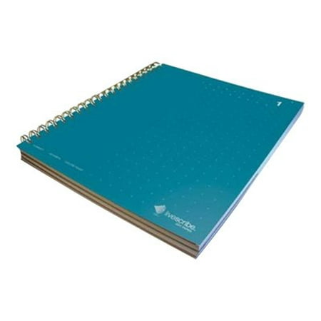 Livescribe Three Subject Notebook, Number 1, 150 College Ruled Sheets, Dark Blue