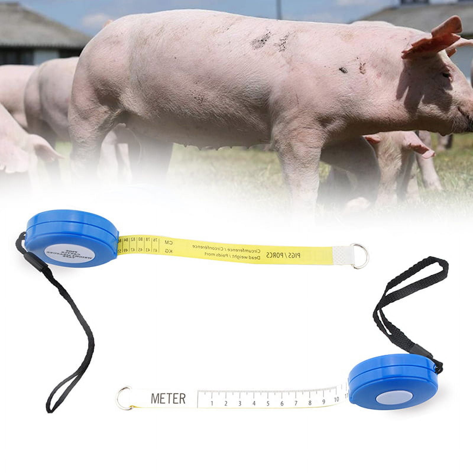 Livestock Animal Body Pigs Cattle Weight Measure Tape Farm Cow Ruler