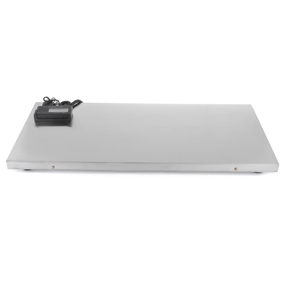 Livestock Scale 700LBS, Dog Scales Large Platform 40.6x20.9Inch Stainless Steel Vet Scale Industrial Floor Scale Large Animal Scale Pig Scale Goat Weight Scale Pet Digital Scale