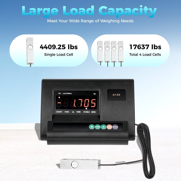 Livestock Scale Kit for Cattle Hogs Sheep Goats Pigs Squeeze Chutes Pallet scale