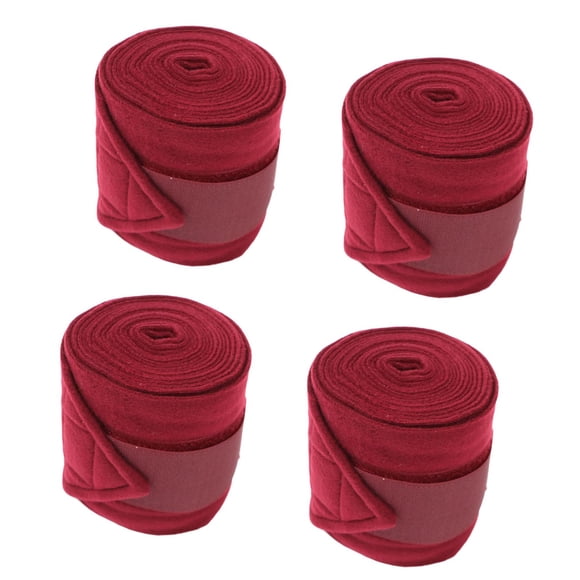 Livestock Sheep and Goat Leg Wrap Polyester Equine Leg Bandages With AntiSlip Design For Training