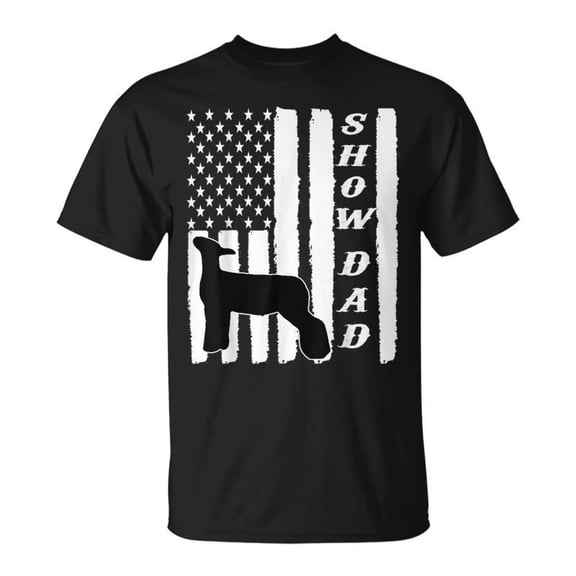 Livestock Show Dad Grunge Flag Stock Show Lamb Sheep TShirt