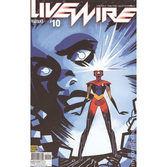 Livewire #10 (Cvr D Pre-Order Bundle Ed) Valiant Entertainment Llc Comic Book