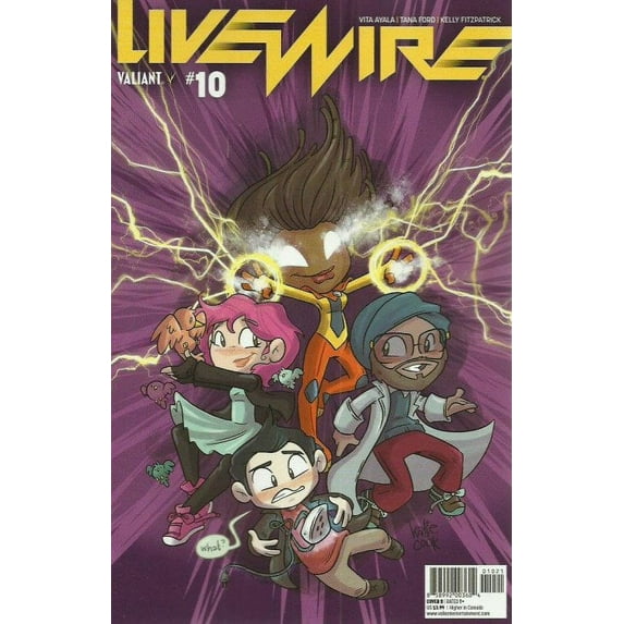 Livewire #10B VF ; Valiant Comic Book