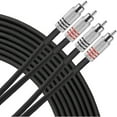 thumbnail image 1 of Livewire Advantage Interconnect Dual Cable RCA Male to RCA Male 3 ft. Black, 1 of 2