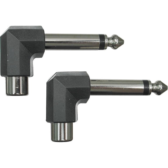 Essential Adapter 1/4" TS to RCA Female Right Angle