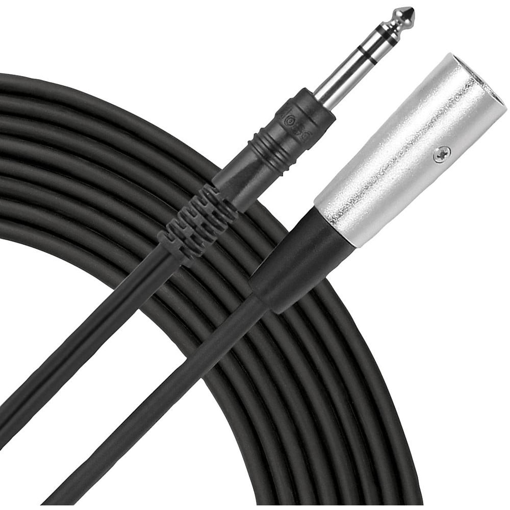Livewire Essential Interconnect Cable 1/4" TRS to XLR Male 10 ft. Black
