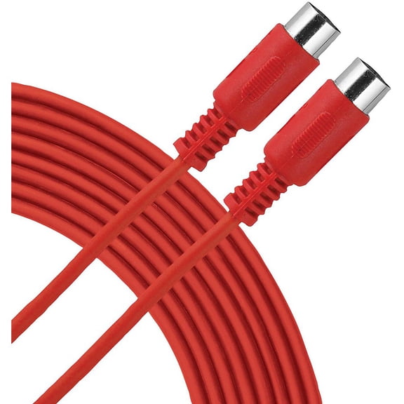 Livewire Essential MIDI Cable 15 ft. Red