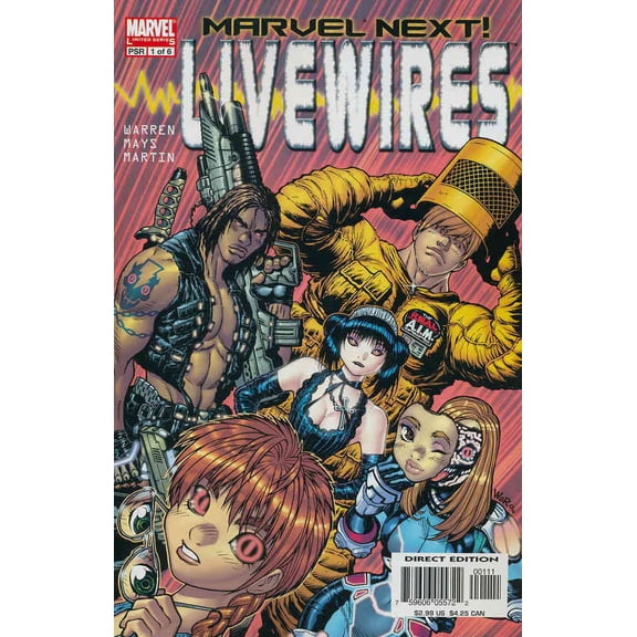 Livewires #1 VF ; Marvel Comic Book