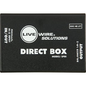 Livewires SPDI Durable Passive Direct Box with Attenuation Pad