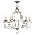 thumbnail image 1 of Livex Chesterfield 6427 8-Light Chandelier, 1 of 5