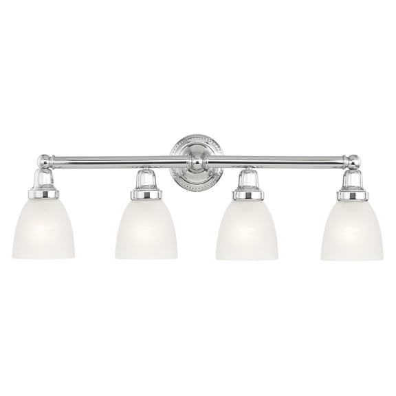 Livex Lighting Classic 4 Bath Light in Chrome