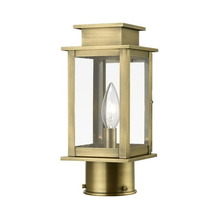 Livex Lighting - Princeton - 1 Light Outdoor Mini Post Top Lantern In Classic