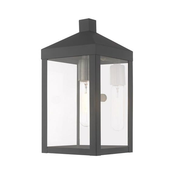 Livex Lighting 20582 Nyack 1 Light 13" Tall Outdoor Wall Sconce