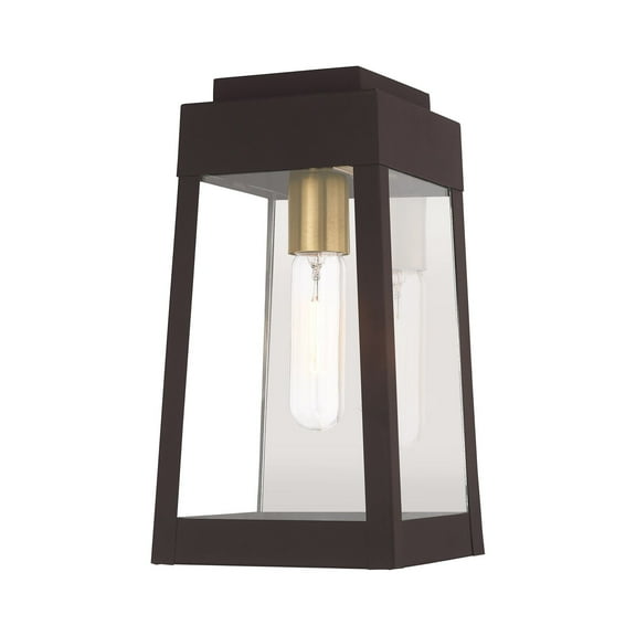 Livex Lighting 20852 Oslo 1 Light 12" Tall Outdoor Wall Sconce