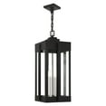 thumbnail image 1 of 27720-04-Livex Lighting-Lexington - 4 Light Outdoor Pendant Lantern in Art Deco Style - 12.63 Inches wide by 29.88 Inches high-Black Finish, 1 of 7