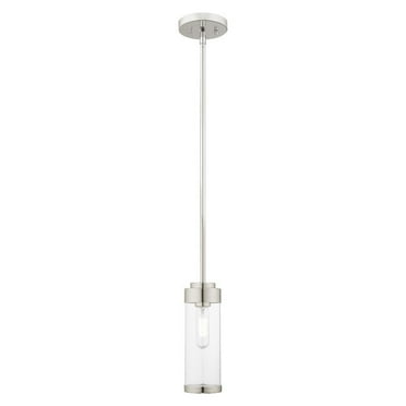 Livex Lighting 40470 Hillcrest 1 Light 5" Wide Mini Pendant - Chrome