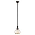 thumbnail image 1 of Livex Lighting - Art Glass - 1 Light Mini Pendant in Coastal Style - 7 Inches, 1 of 11