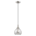 thumbnail image 1 of 40645-91 Livex Lighting Art Glass - 1 Light Mini Pendant in Coastal Style - 7 Inches wide by 11 Inches high, 1 of 8