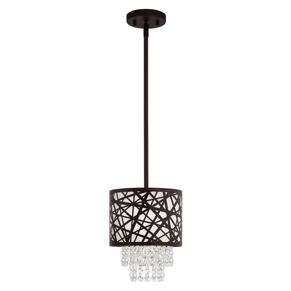 Livex Lighting Allendale Mini Pendant Light in Bronze