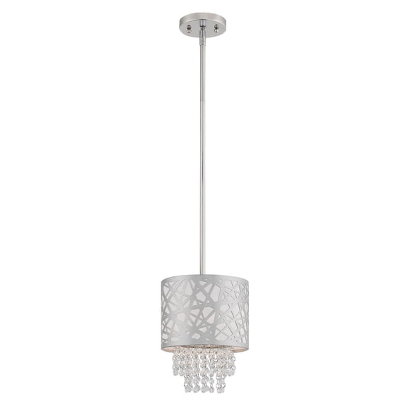 Livex Lighting Allendale Mini Pendant Light in Polished Chrome