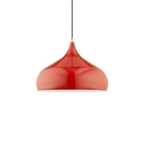 Livex Lighting 41174 1 Light 16" Wide Pendant - Red