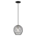 thumbnail image 1 of 41326-04 Livex Lighting Paxten Shade - One Light Mini Pendant in Industrial Style - 8 Inches wide by 13 Inches high-Black Finish    -Traditional, 1 of 8