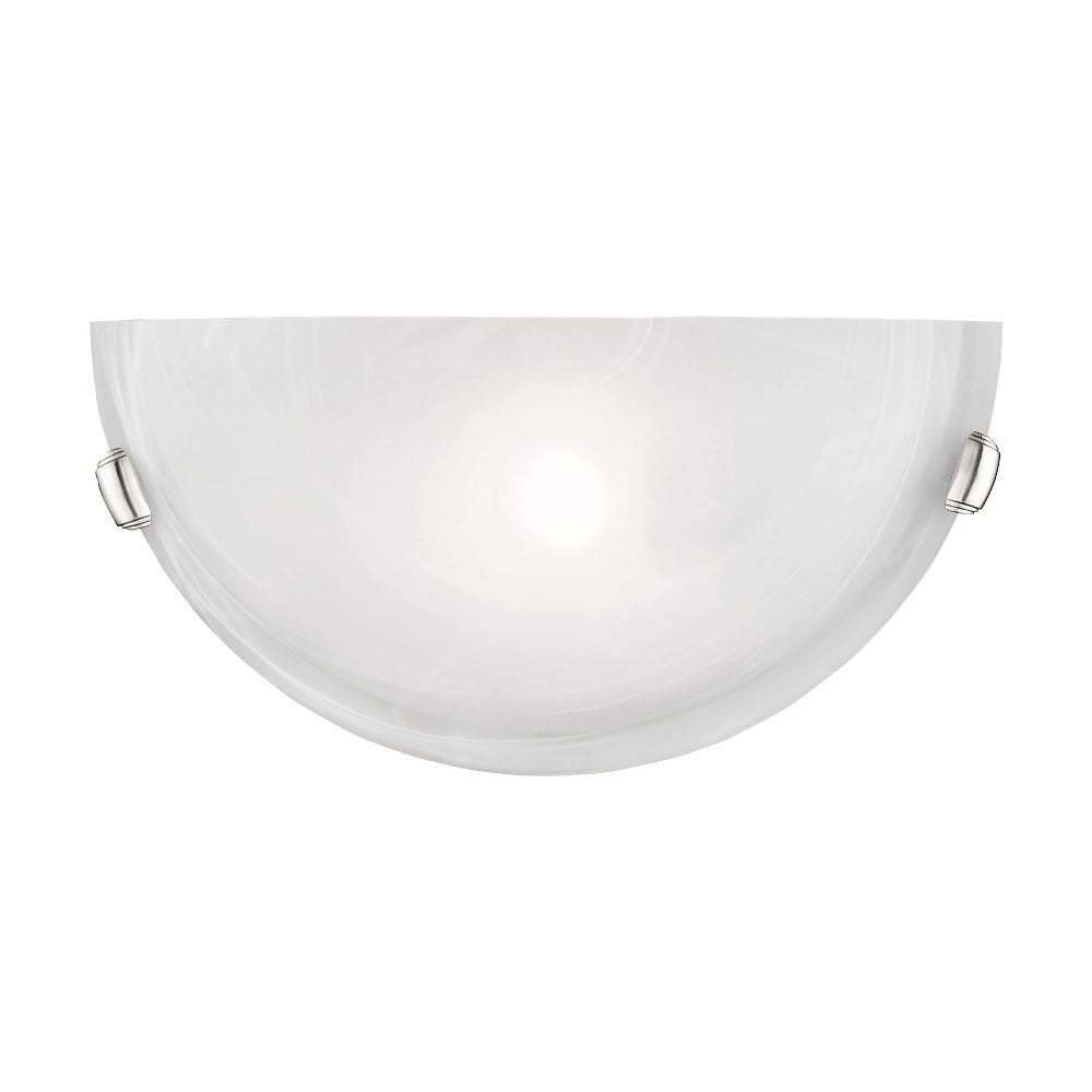 Contour Lines 8''x16'' Brushed Nickel Dimmable Wall Sconce