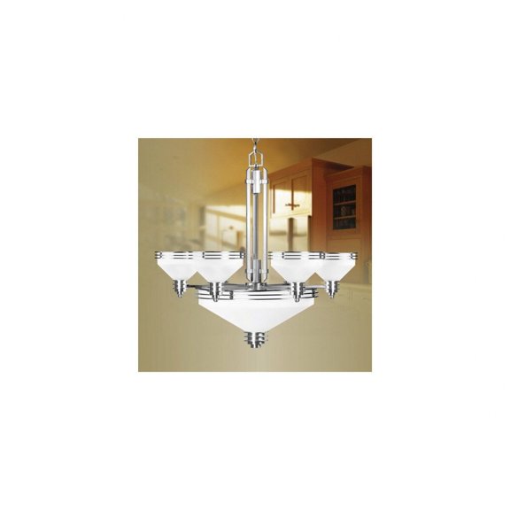 43180-91 Livex Lighting Garfield - 9 Light Lantern In Traditional Style-41.75 Inches Tall and 22 Inches Wide-Brushed Nickel Finish -Traditional