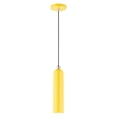 thumbnail image 1 of 46751-82 Livex Lighting Ardmore - 1 Light Pendant in Mid Century Modern Style - 5.13 Inches wide by 16.5 Inches high-Shiny Yellow Finish, 1 of 8