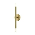 thumbnail image 1 of Livex Lighting - Moco - 2 Light ADA Wall Sconce in Modern Style - 5.13 Inches, 1 of 9