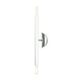 thumbnail image 1 of 46981-05 Livex Lighting Moco - 2 Light ADA Wall Sconce in Modern Style - 5.13 Inches wide by 16 Inches high-Polished Chrome Finish, 1 of 12