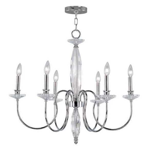 Livex Lighting 4706 Innsbruck 6 Light 1 Tier Chandelier