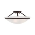 thumbnail image 1 of Livex Lighting - Newburgh - 3 Light Semi-Flush Mount In Transitional Style-7, 1 of 13