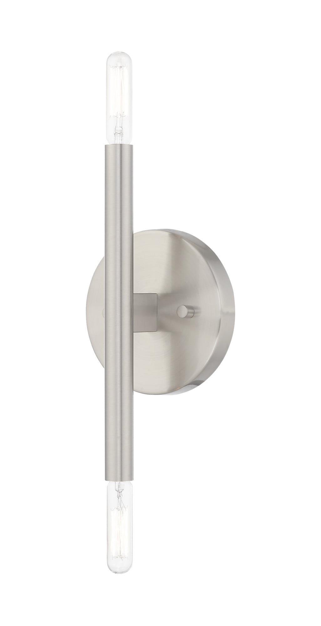 Copenhagen Brushed Nickel Industrial Wall Sconce